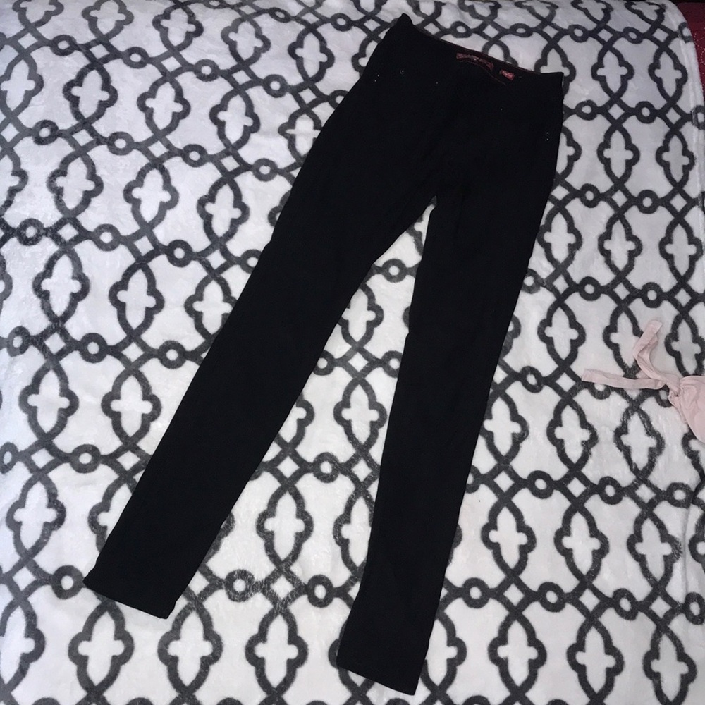 Black Skinny Low Rise Jeans